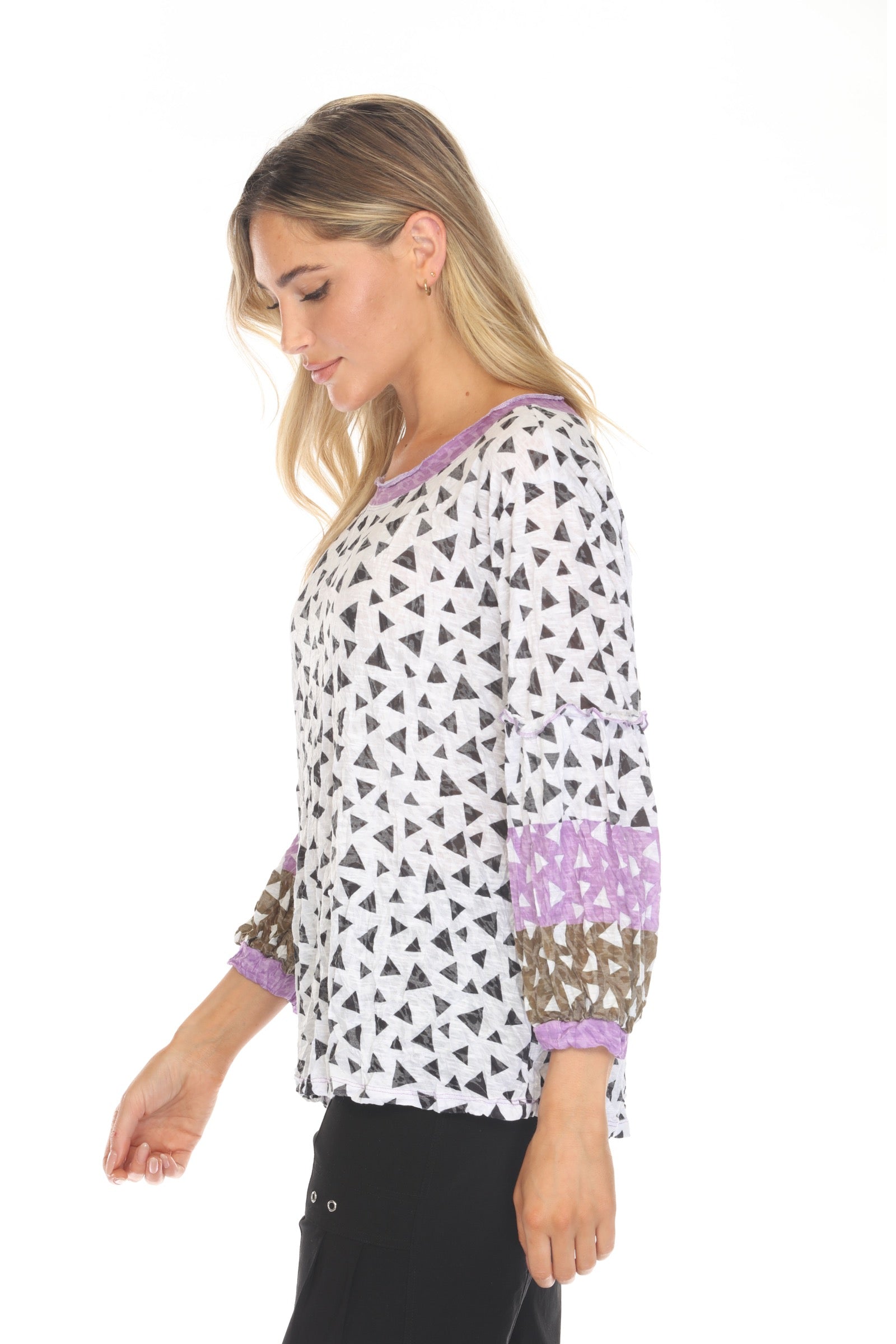 Carla Top - Lilac Mix - CARINE