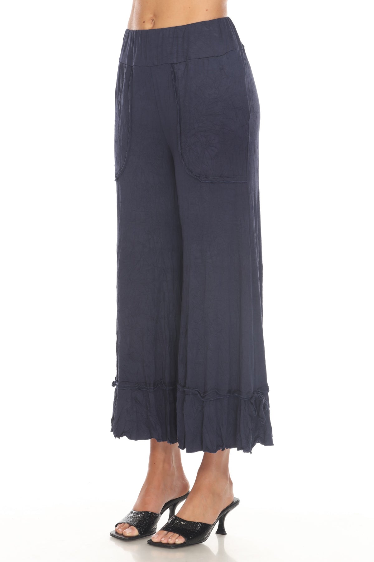 Patch Crop Pant (Luxe) - CARINE