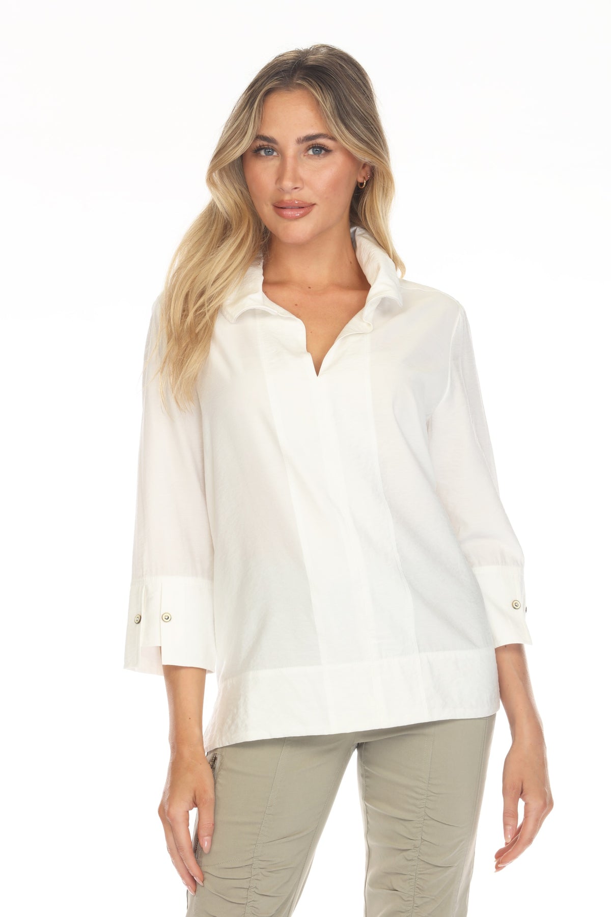 Horizon Split-Neck Top