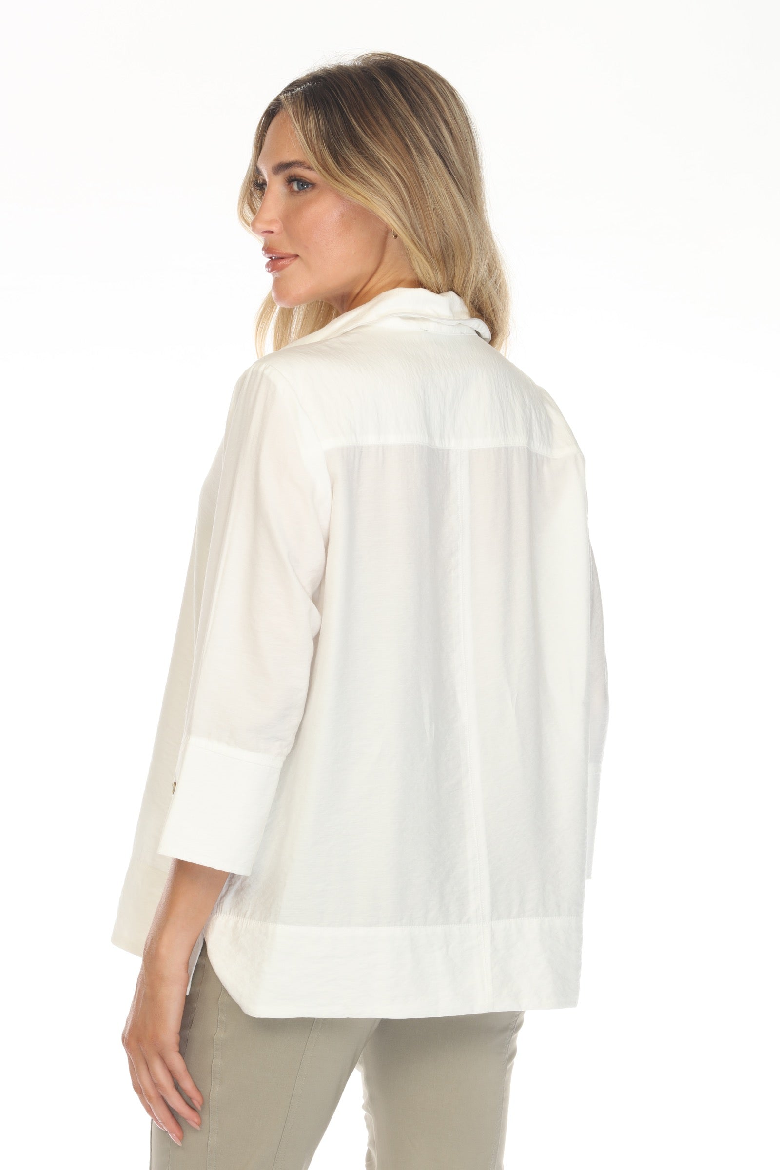 Horizon Split-Neck Top - CARINE