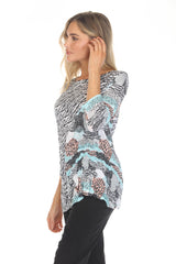 Jolene Top - Mint Safari - CARINE