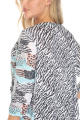 Jolene Top - Mint Safari - CARINE