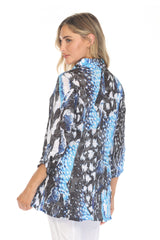 Selena Shirt - Blue Eclipse - CARINE