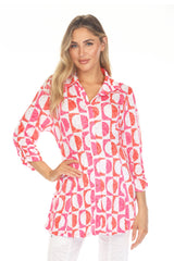 Selena Shirt - Modern Pink - CARINE