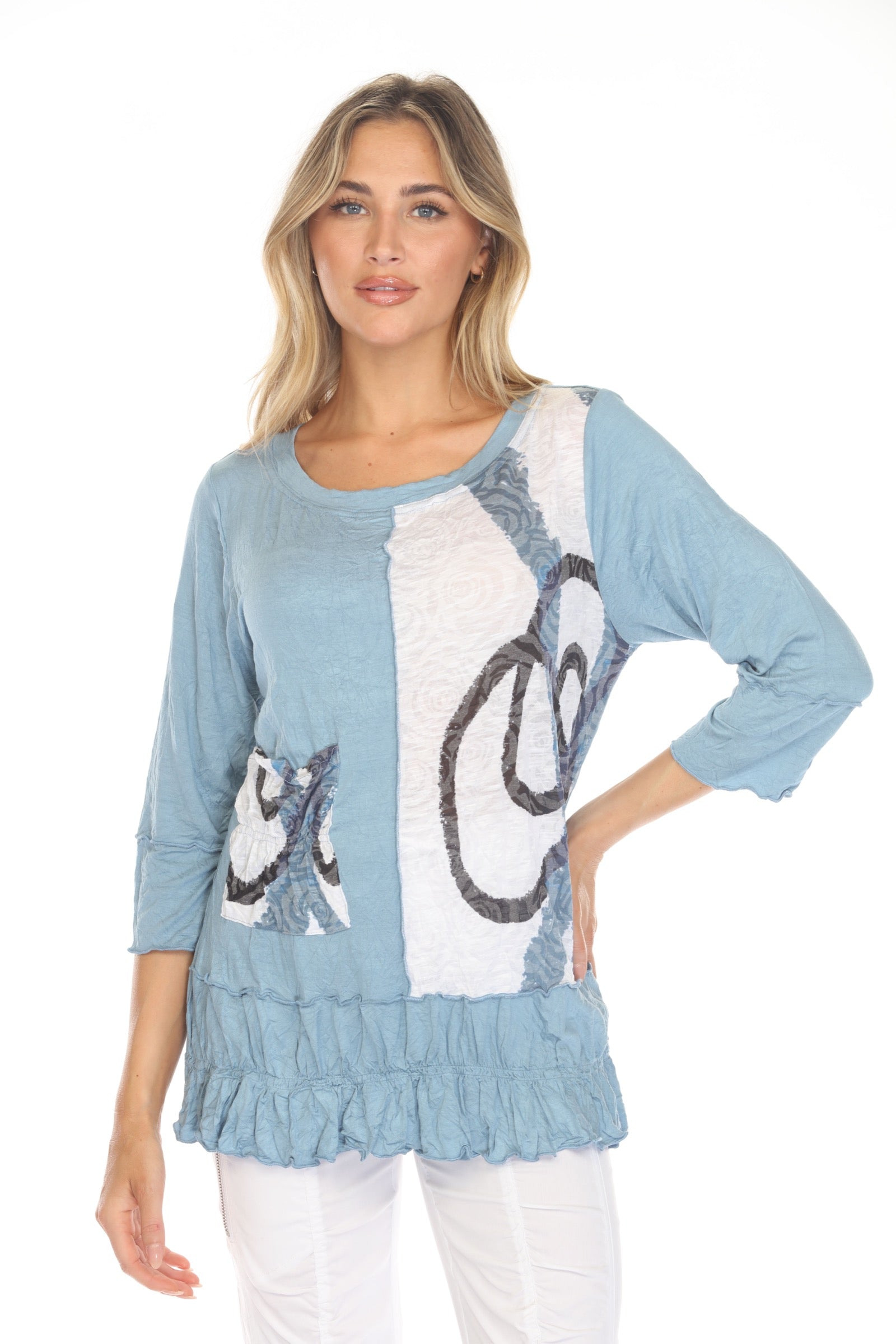 Madison Top - Serene Strokes - CARINE