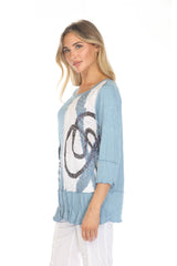 Madison Top - Serene Strokes - CARINE