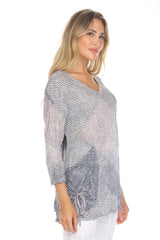 Jackie Top - Hush Mosaic - CARINE