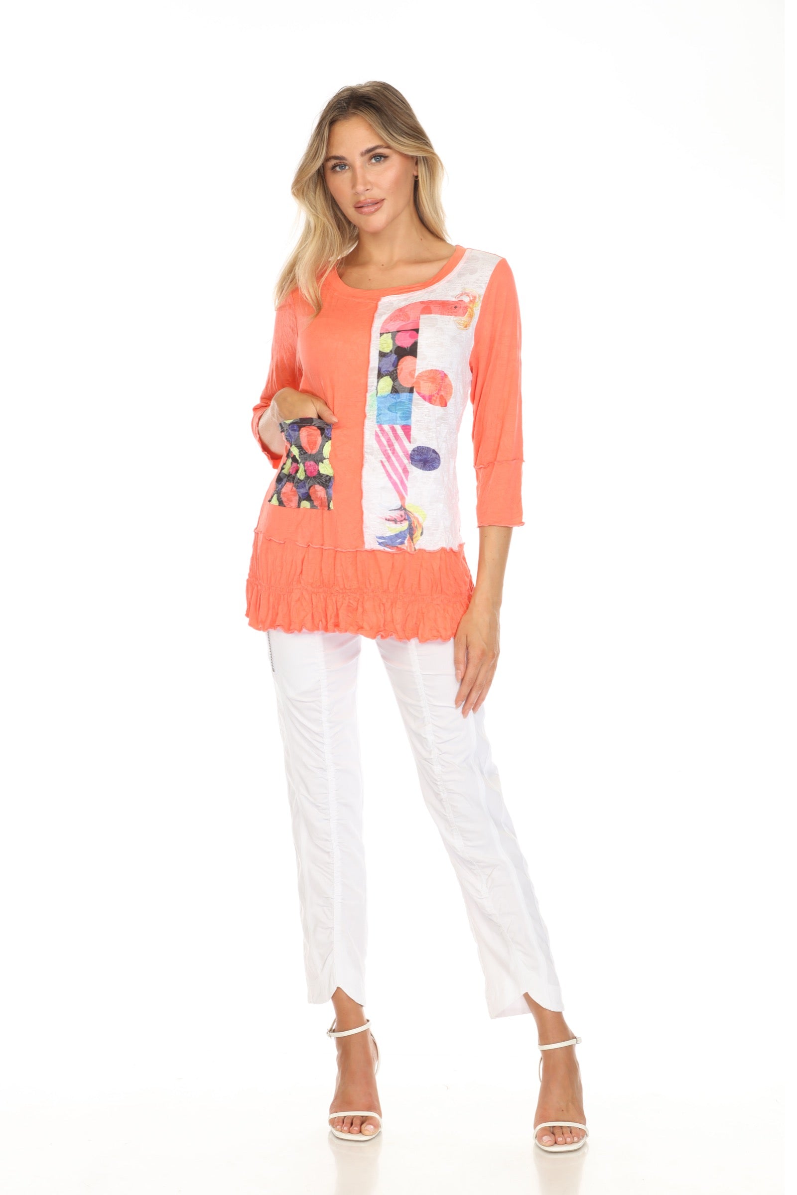 Madison Top - Paprika Pop - CARINE