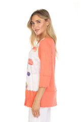 Madison Top - Paprika Pop - CARINE