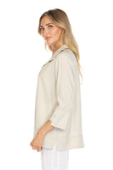 Horizon Split-Neck Top