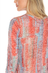Round-Neck Top - Coral Haze - CARINE