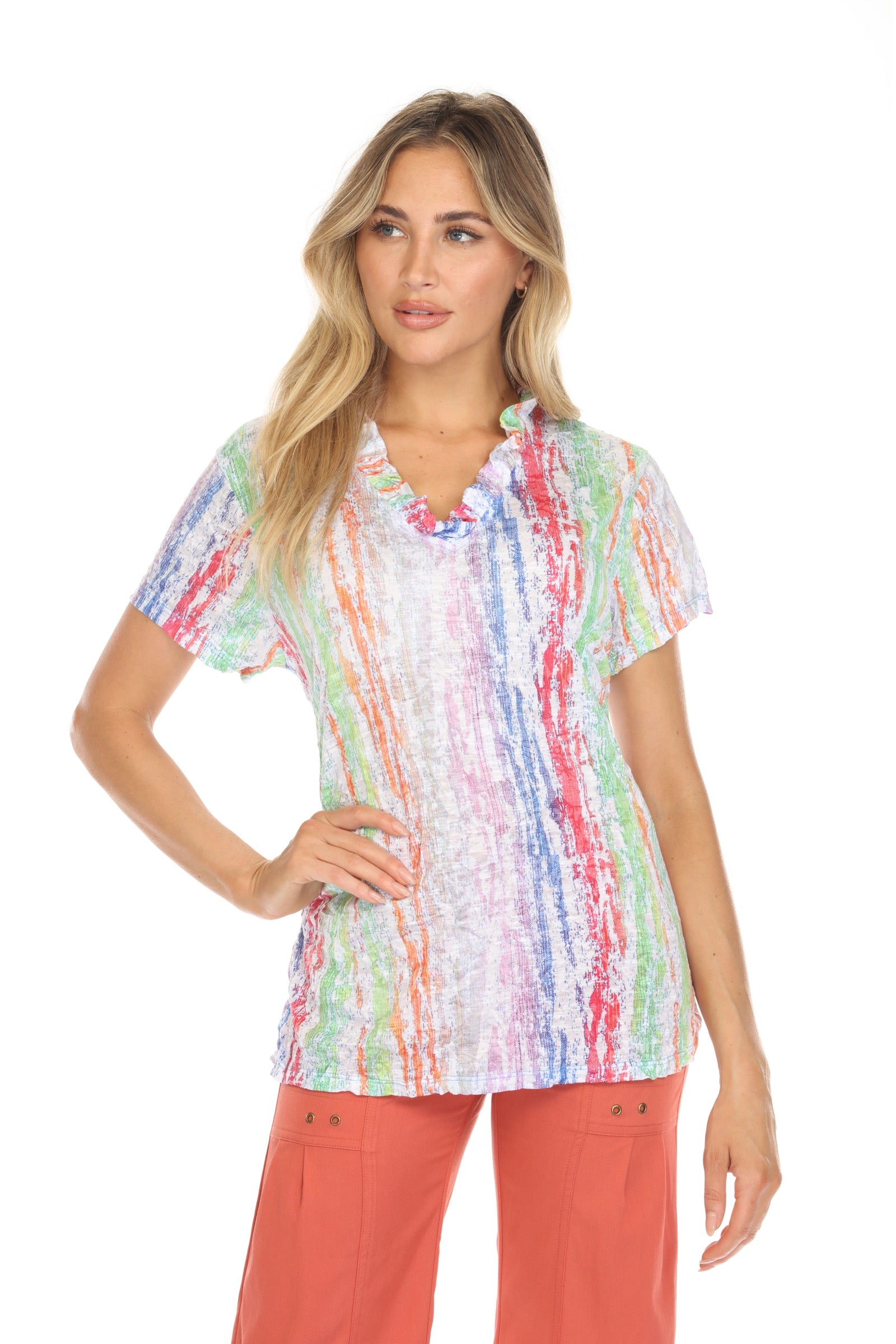 Nora Top - Rainbow Sketch - CARINE