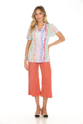 Nora Top - Rainbow Sketch - CARINE