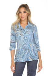 Sabrina Shirt - Tidal Drift - CARINE