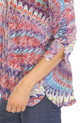 Sabrina Shirt - Violet Burst - CARINE