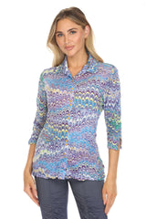 Sabrina Shirt - Mystic Plume - CARINE