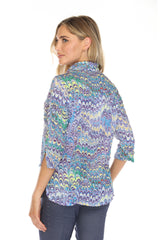 Sabrina Shirt - Mystic Plume - CARINE