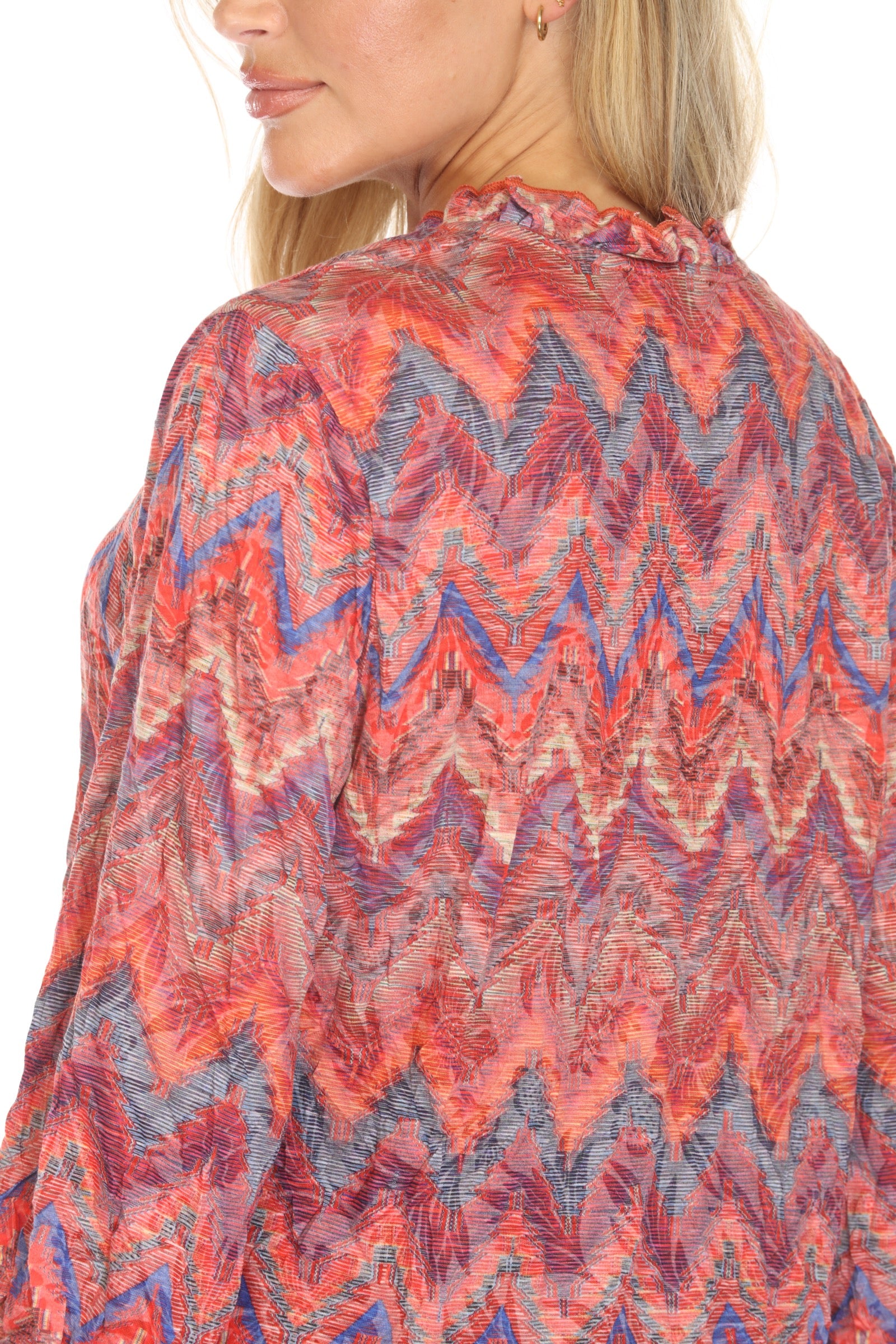 Ella Top - Crimson Pulse - CARINE