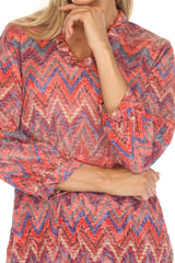 Ella Top - Crimson Pulse - CARINE