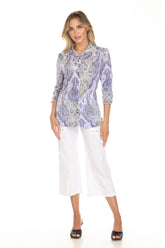 Sabrina Shirt - Twilight Paisley - CARINE