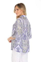 Sabrina Shirt - Twilight Paisley - CARINE