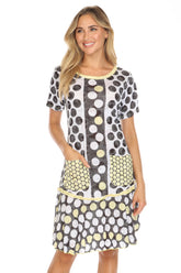 Riley Dress - Graphic Pop - CARINE