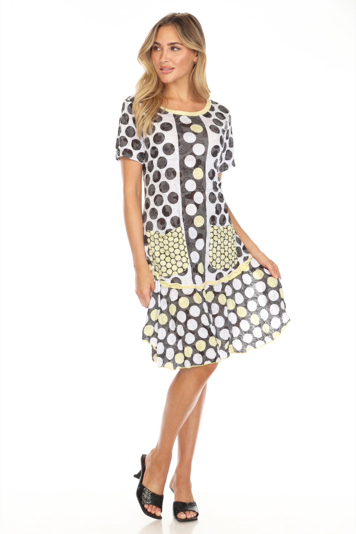 Riley Dress - Graphic Pop - CARINE