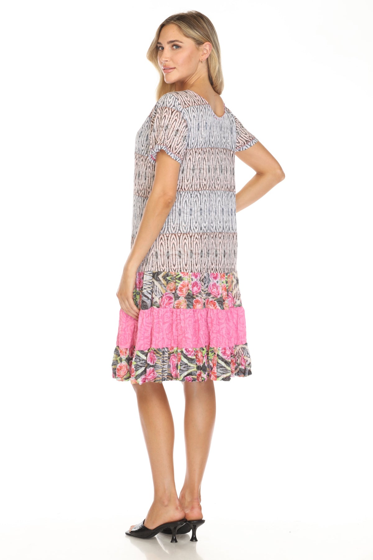 Dakota Dress - Tree & Flowers - CARINE