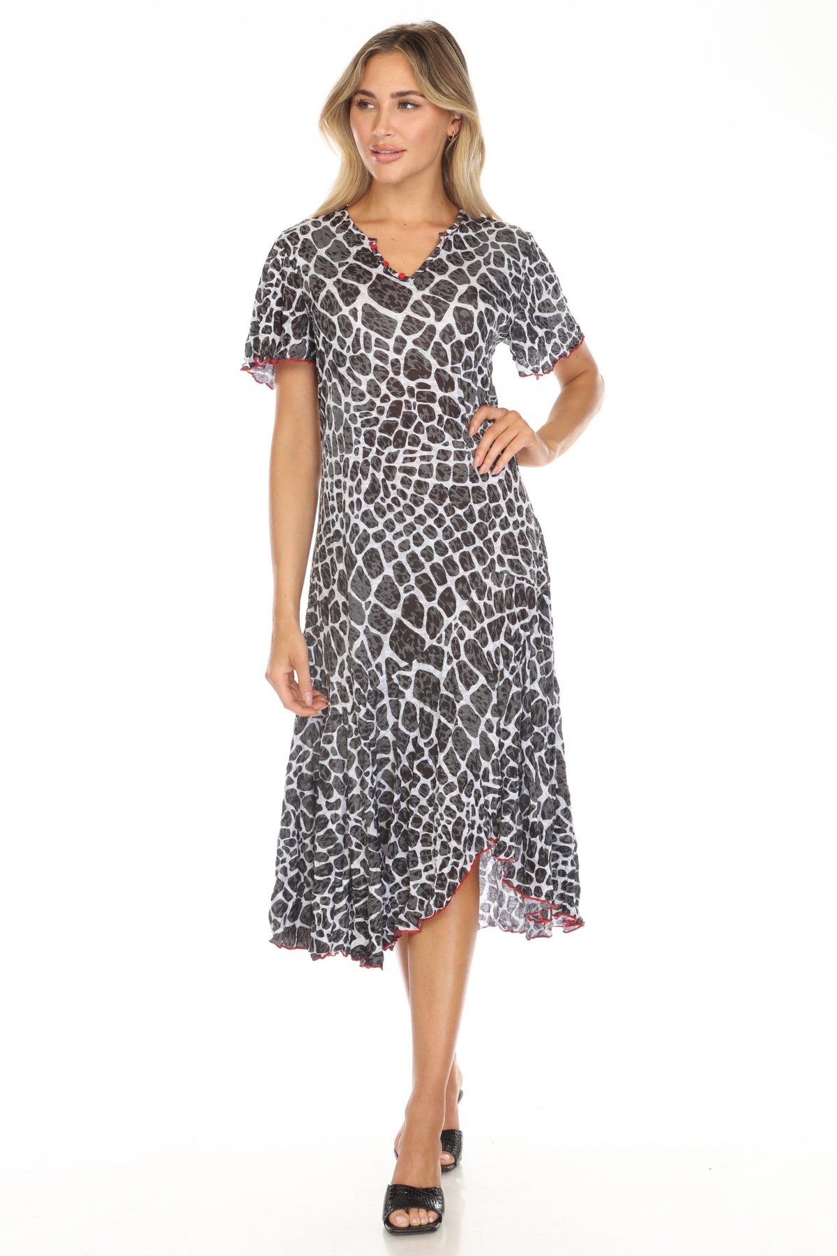 Vivian Dress - Noir Stones - CARINE