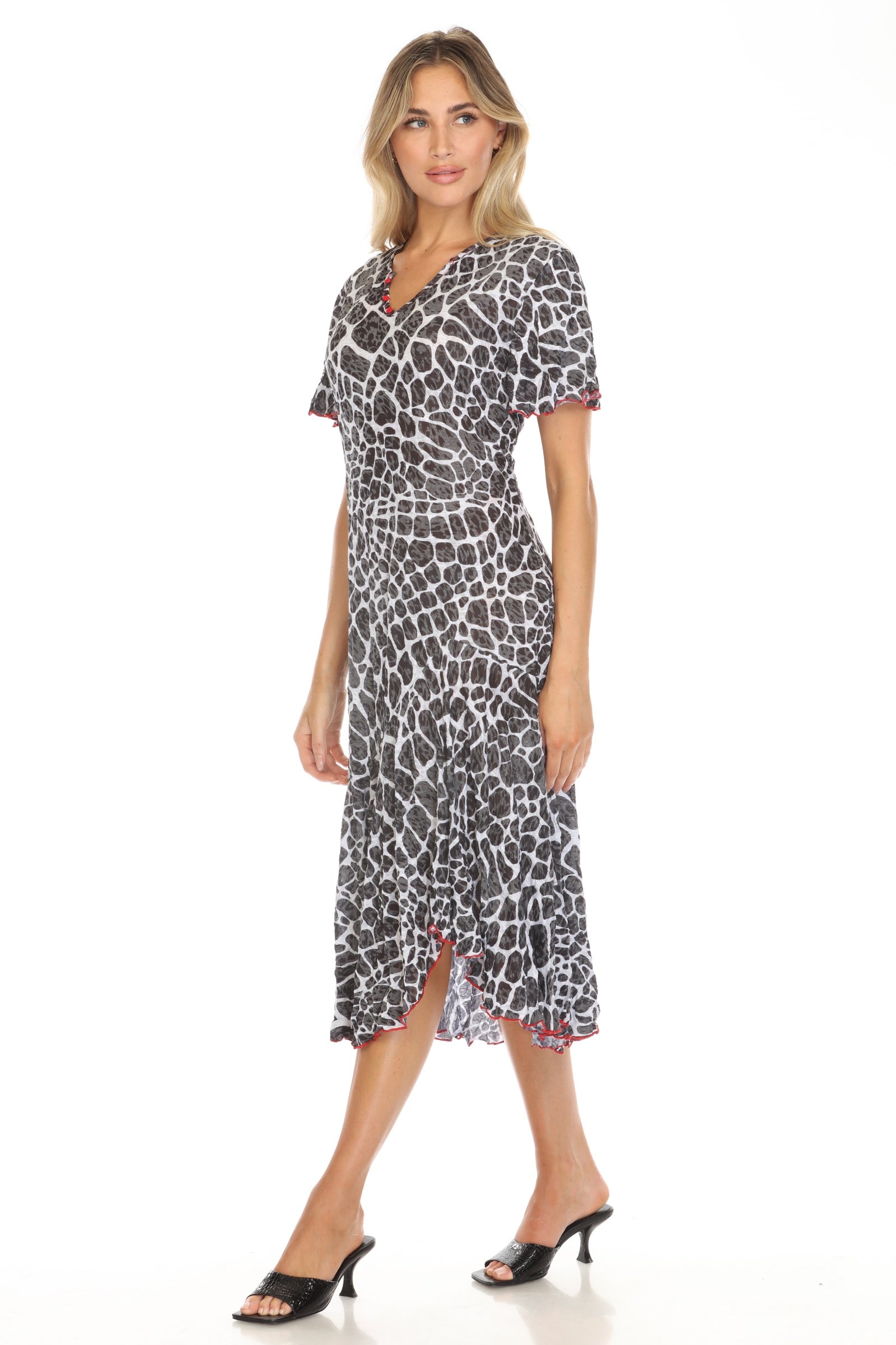 Vivian Dress - Noir Stones - CARINE