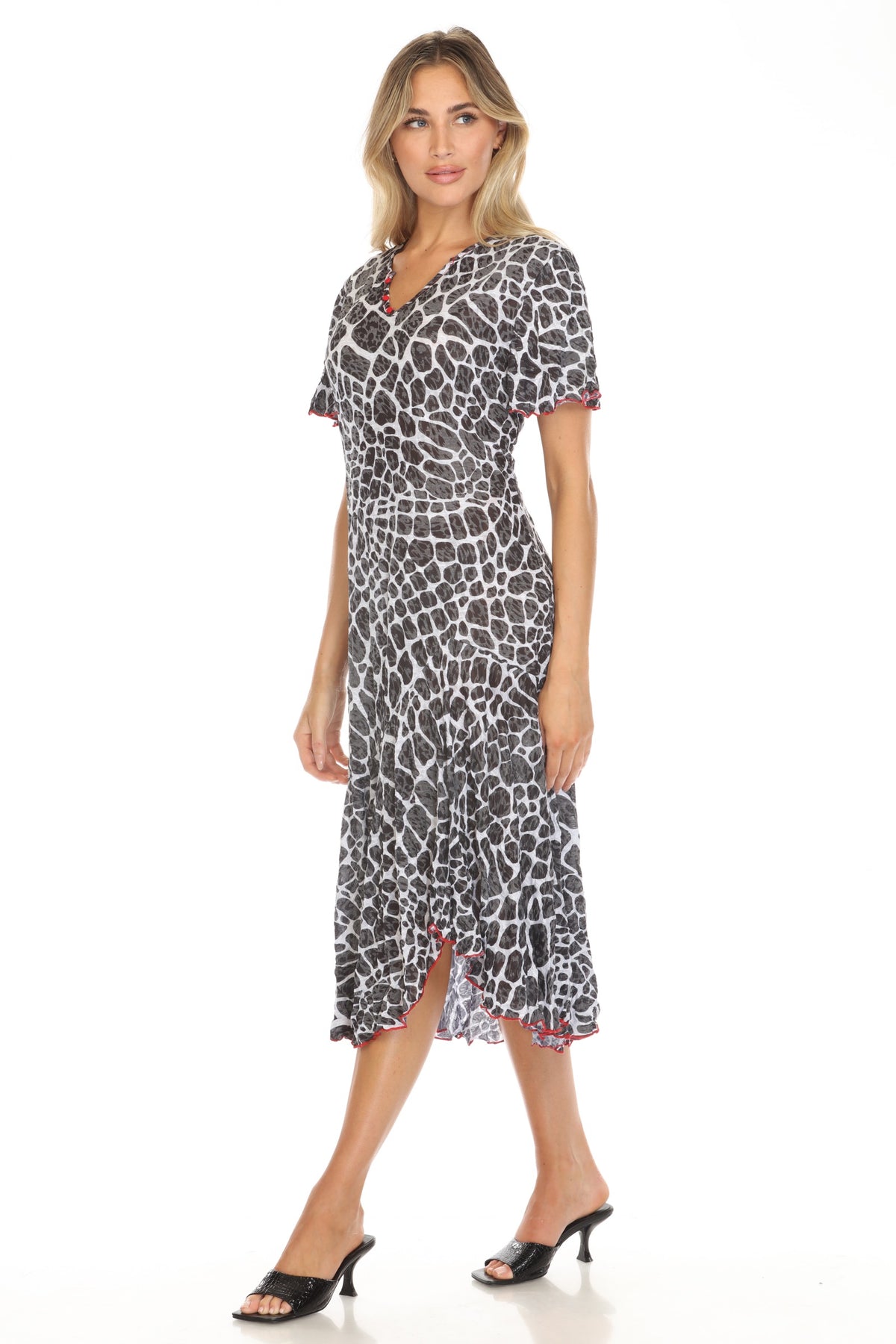 Vivian Dress - Noir Stones - CARINE