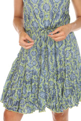 Amelia Dress - Green Vector - CARINE