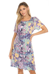 Riley Dress - Orchid Bloom - CARINE