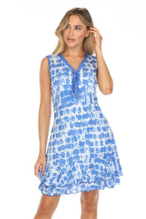 Laurie Dress - Azure Drops - CARINE