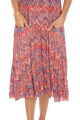 Harper Dress - Crimson Pulse - CARINE