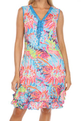 Laurie Dress - Summer Bloom - CARINE