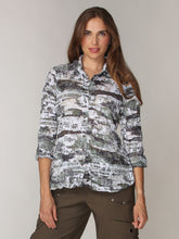 Sabrina Shirt - Olive Drift