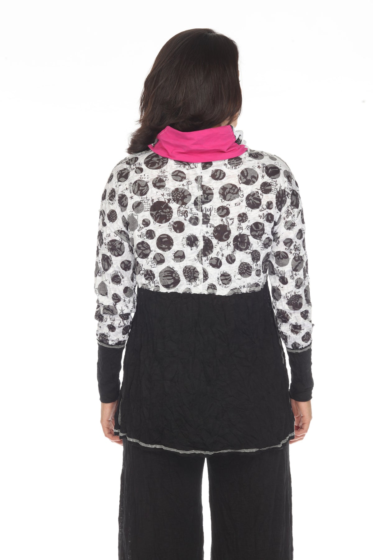 Macy Top - Black Spots - CARINE