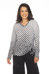 Carlie Top L/S - Diamonds - CARINE