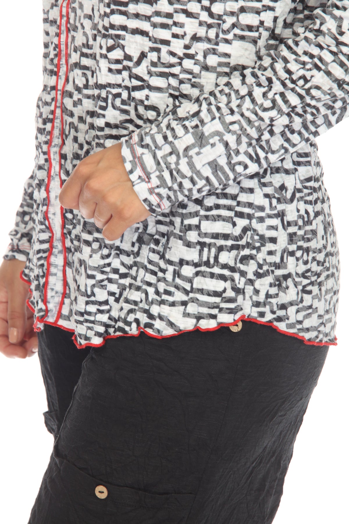 Pamela Top - Block Letters - CARINE