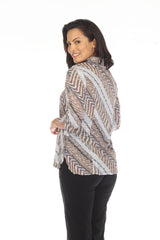 Sabrina Shirt - Verdant Arrows - CARINE