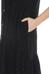 Textured Oxford Dress - CARINE