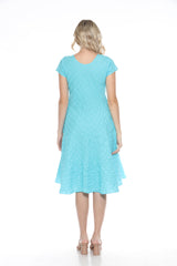 Puckered Cotton Dress - CARINE