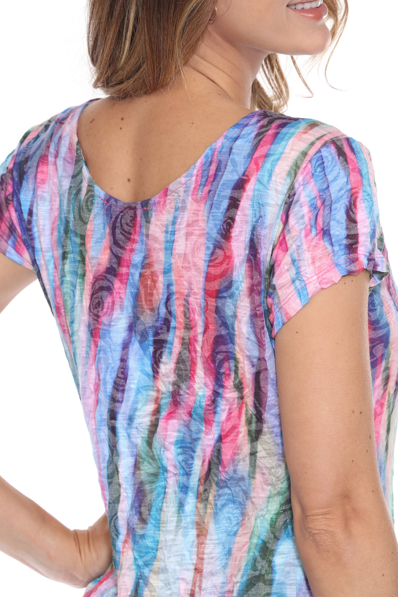 Gail Dress - Aurora Flame - CARINE