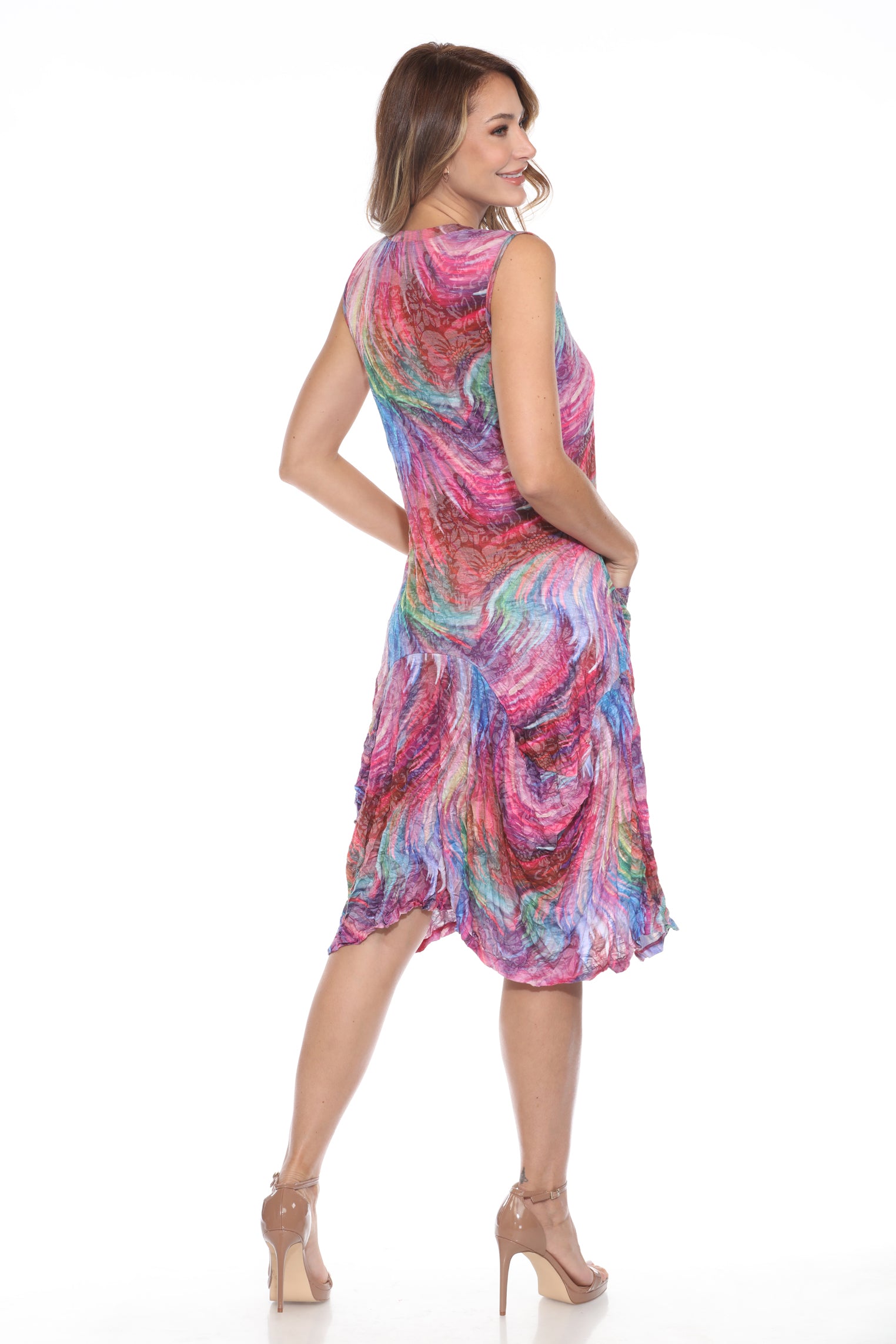 Valerie Dress - Vibrant Dance - CARINE