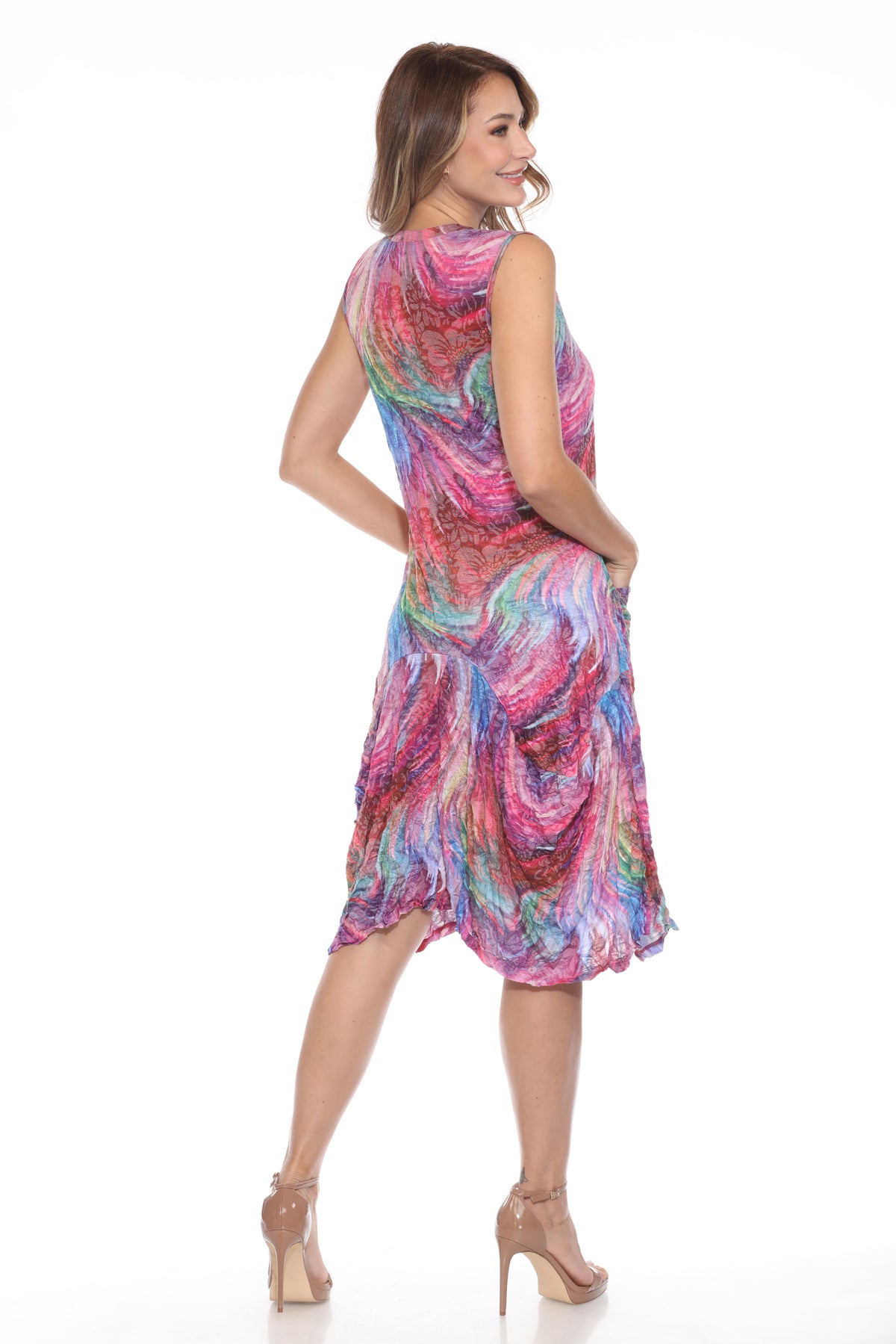 Valerie Dress - Vibrant Dance - CARINE