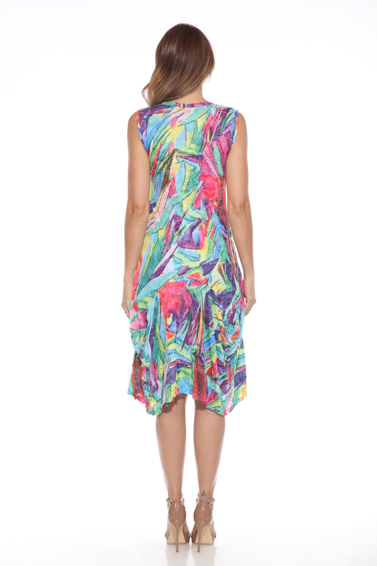 Valerie Dress - Vibrant Burst - CARINE