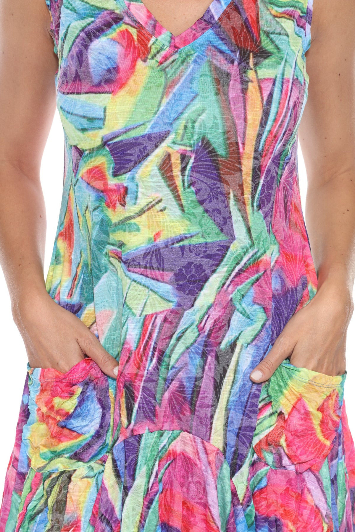 Valerie Dress - Vibrant Burst - CARINE
