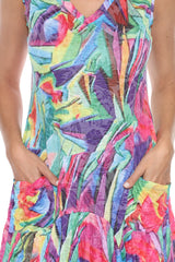 Valerie Dress - Vibrant Burst - CARINE