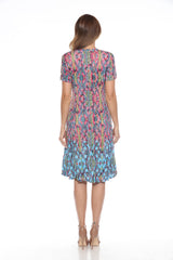 Madelyne Dress - Rainbow Sherbet - CARINE
